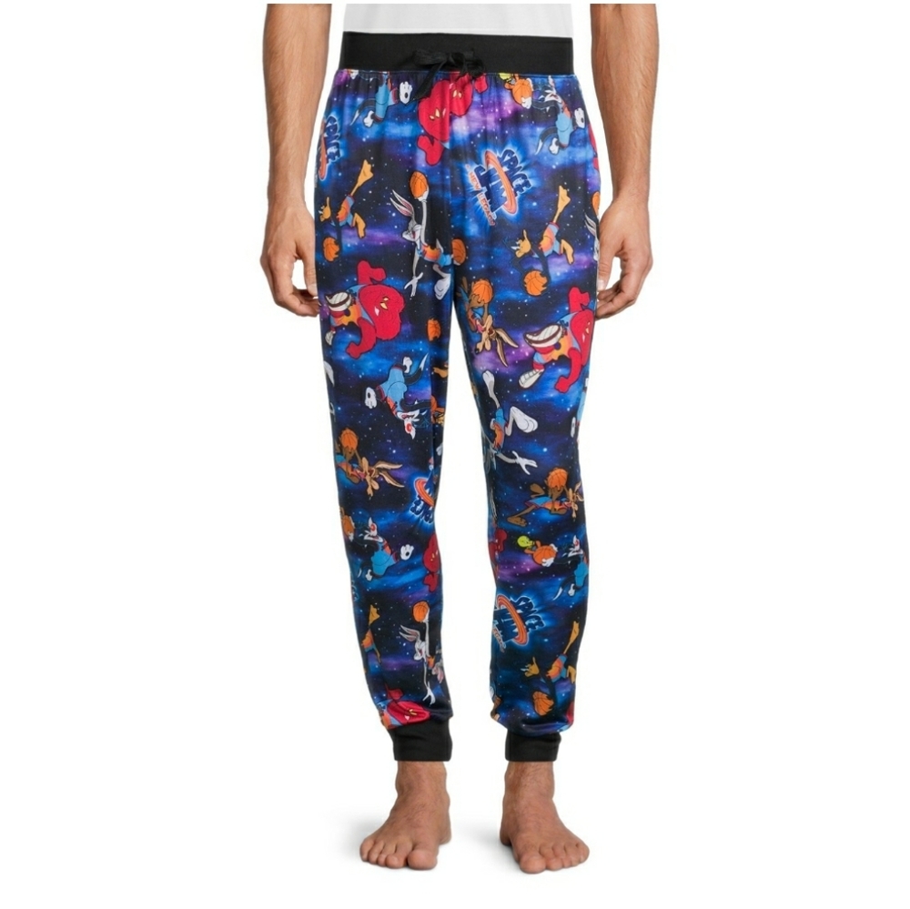 Mens space jam sleep pants